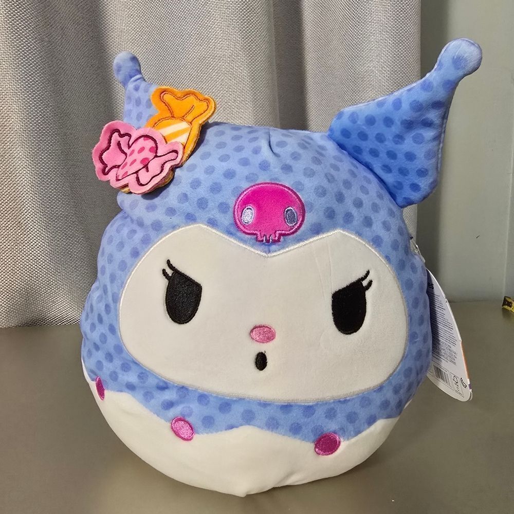 New Squishmallows Halloween 2025 Hello Kitty & Friends Halloween Kuromi 8" Witch